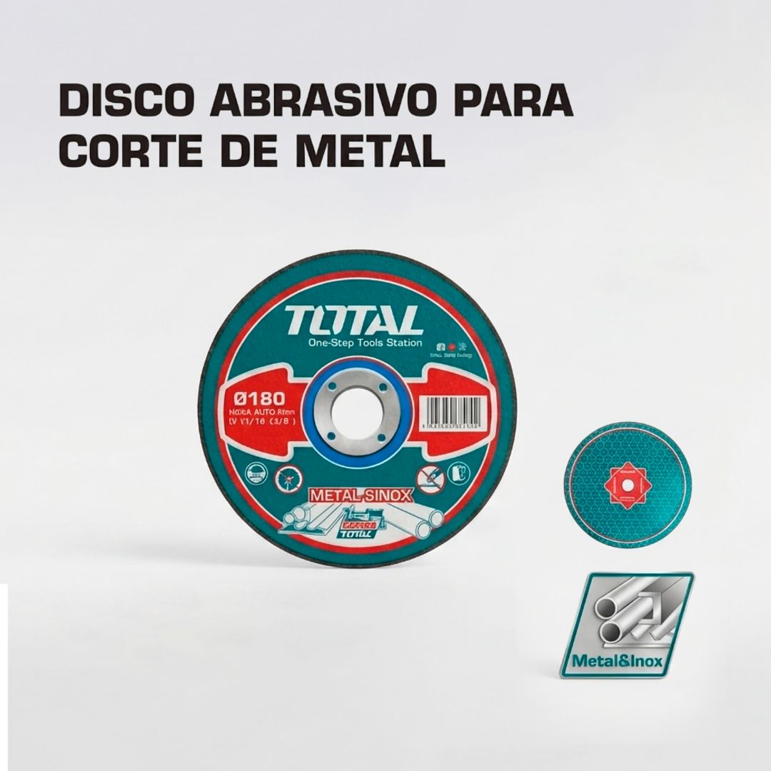 DISCO DE CORTE P/METAL 4 1/2" X 3/64" X 7/8"