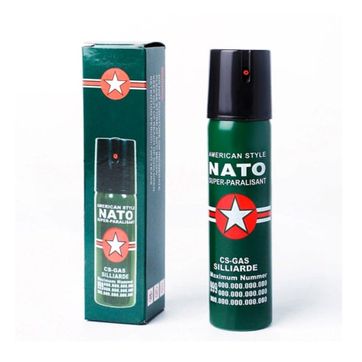 GAS PIMIENTA 60ML DEFENSA PERSONAL PROTECCION NATO - imagen 1