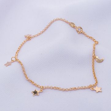 Imagen del producto TOBILLERA ESTRELLA LUNA 25CM 709104A207