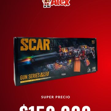 Imagen del producto  Rifle SCAR "Táctico Pro" de Hidrogel Eléctrico