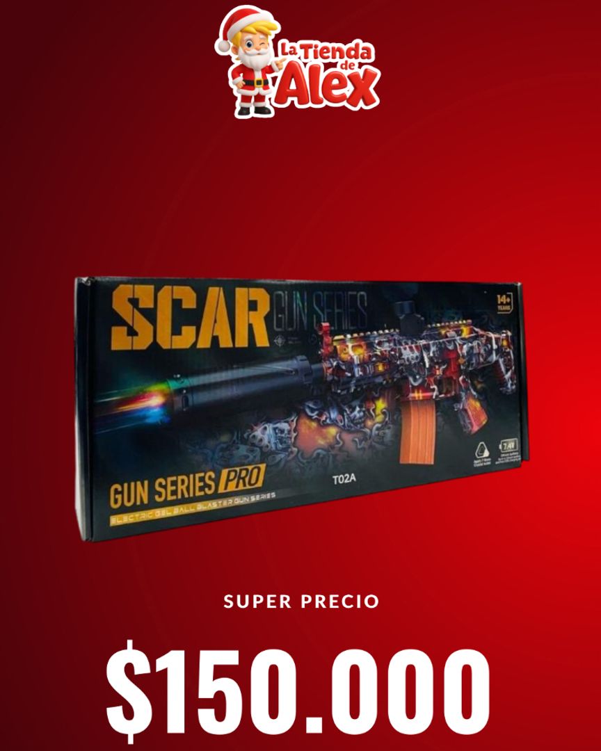  Rifle SCAR "Táctico Pro" de Hidrogel Eléctrico