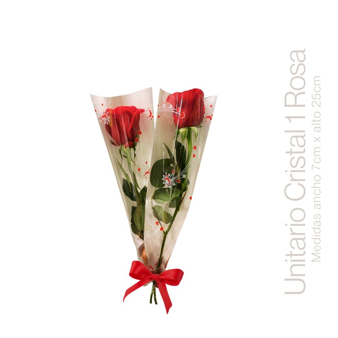 UNITARIO CRISTAL 1 ROSA