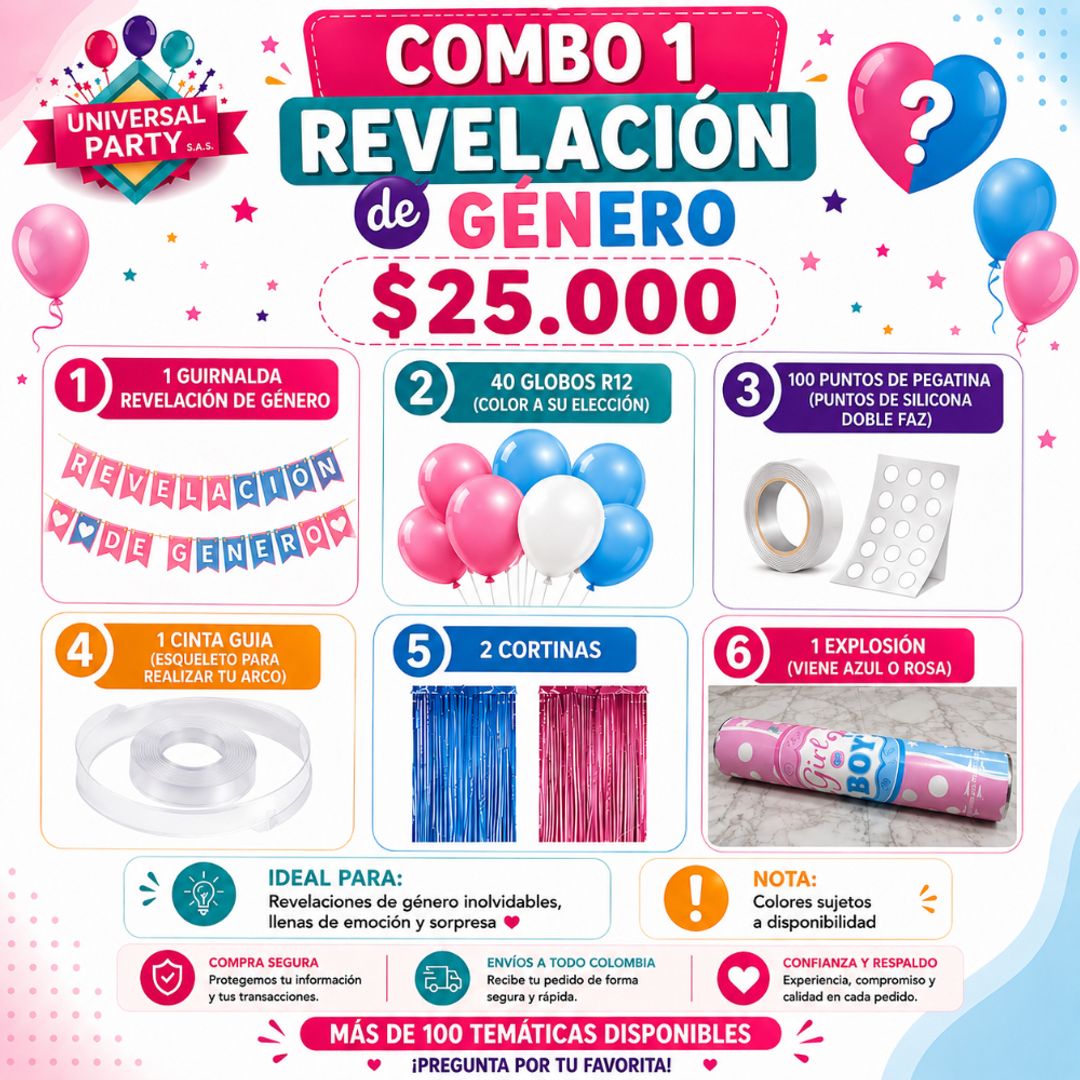 COMBO REVELACIÓN #1