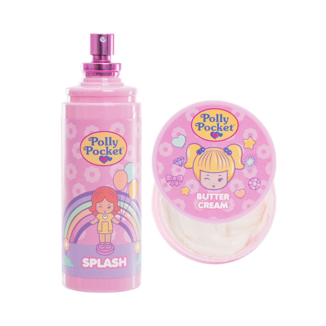 Kit Corporal Polly Pocket Rosado 