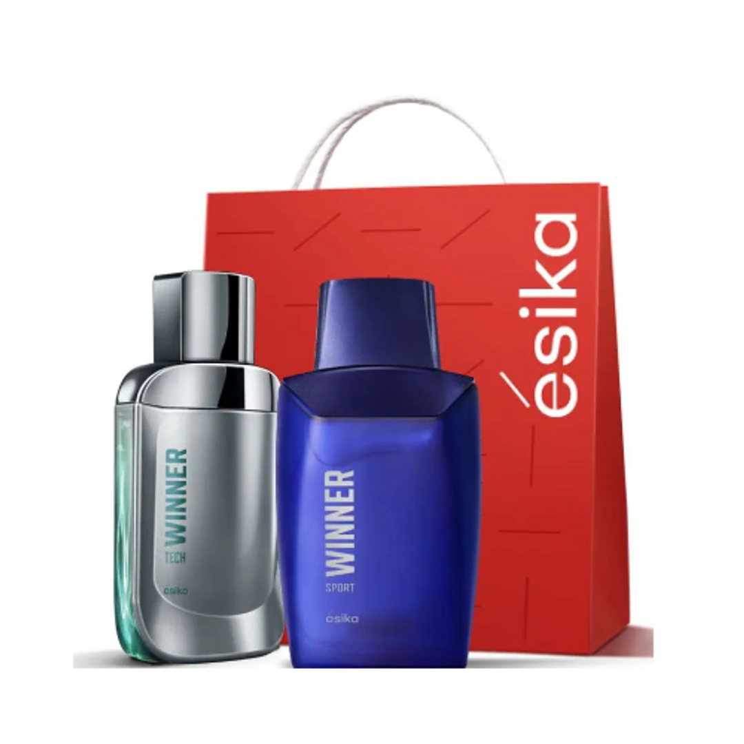 SET PERFUME DE HOMBRE WINNER TECH + WINNER SPORT