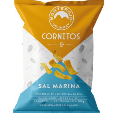 Imagen del producto CORNITOS SAL MARINA 200 GR MONTEROJO