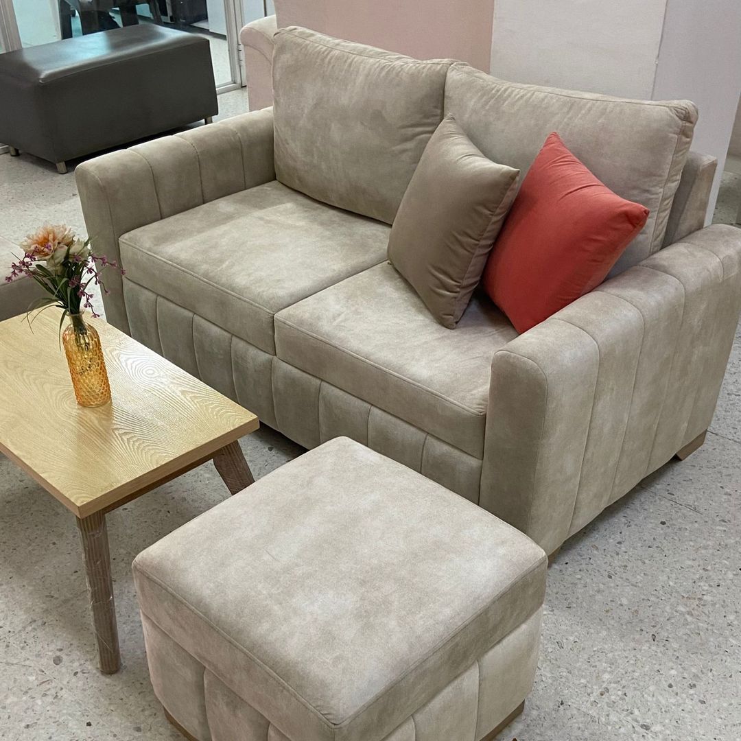 SALA ESPIGA TAPIZ BEIGE	