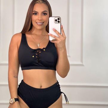 Bikini top unicolor - imagen 1