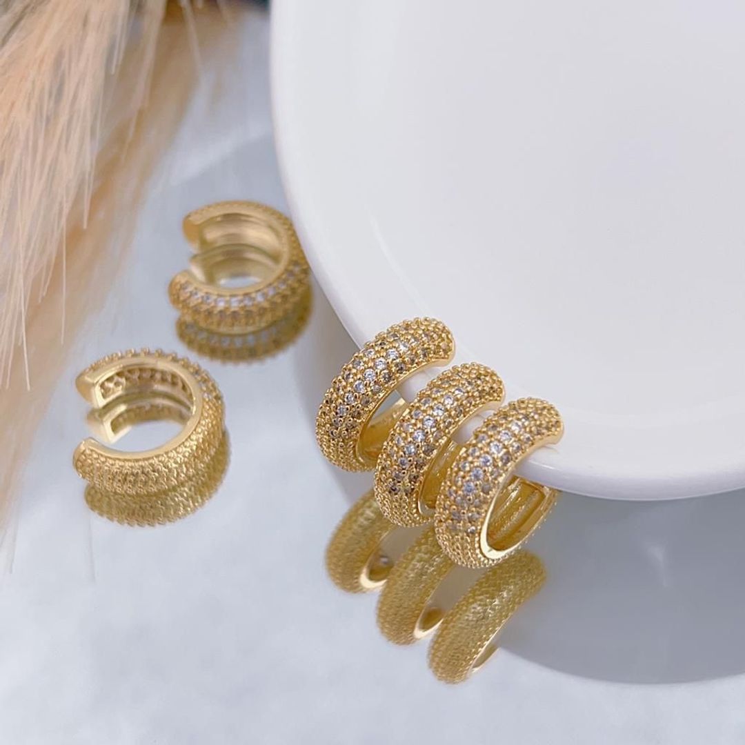 Ear cuff rodio 