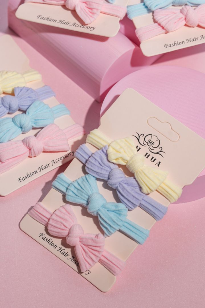 RESORTE MOÑO PASTEL