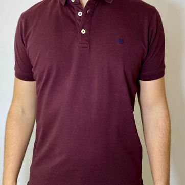 POLO TENNIS ESSENCIAL - VINO  - imagen 1