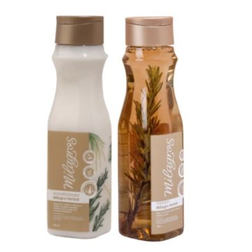 Imagen del producto Kit Shampoo Y Acondicionador Milagro Herbal Milagros
