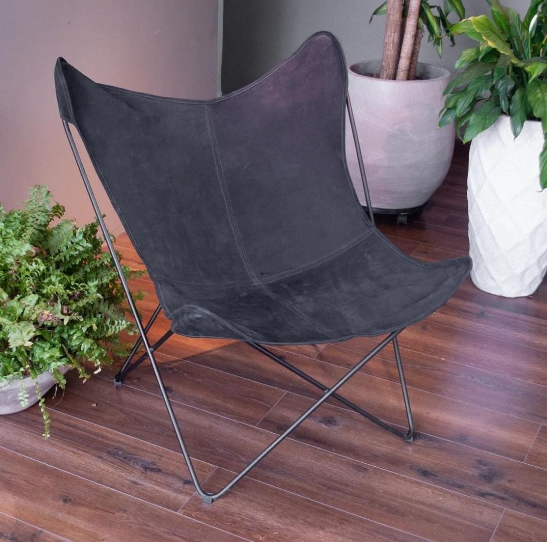 Silla Mariposa en cuero 100%