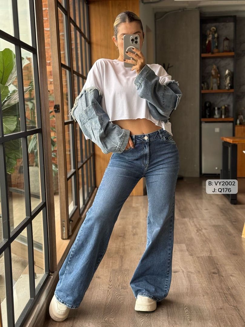 JEAN WIDE LEG CLASICO Q176
