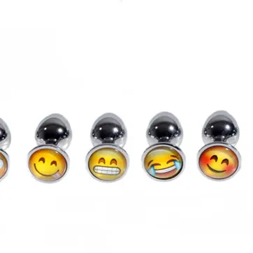 Imagen del producto PLUG METALICO EMOJIS TALLA S