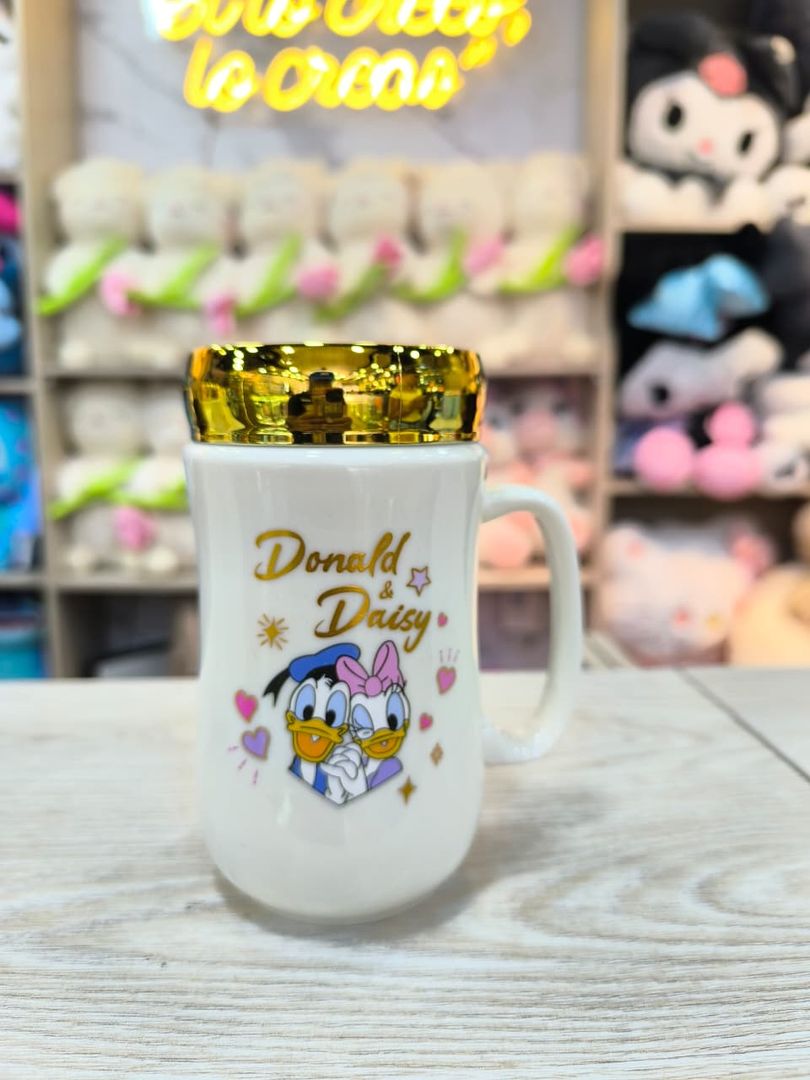MUG TAPA ESPEJO DONALD & DEISY V2