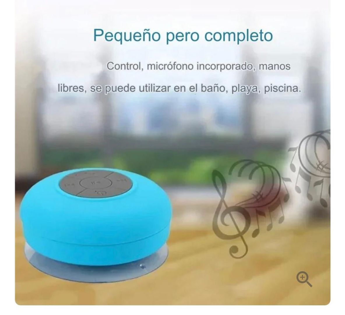 Parlante Bluetooth impermeable