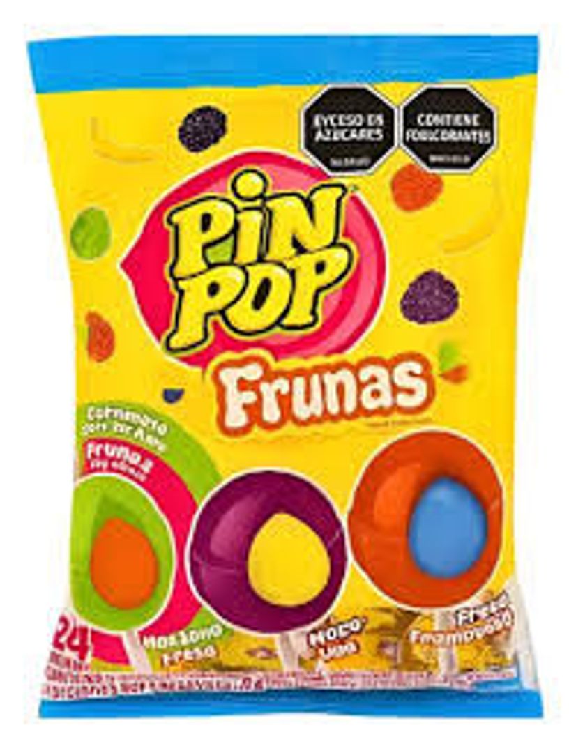 PIN POP FRUNAS*24UND