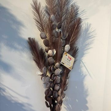 Imagen del producto ESPIGA EN ESPUMADO CON PAMPAS ENVEJECIDO