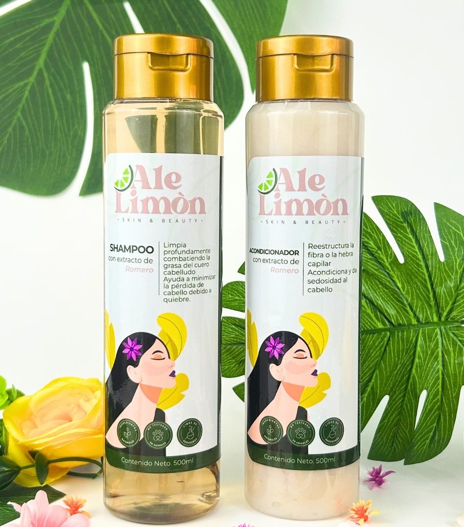 Kit Capilar de Romero - Fuerza y Crecimiento desde la Raiz.