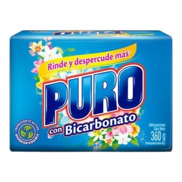 Imagen del producto  Q. JABON EN BARRA PURO HORTENSIA X 360 GR - CJ X 25 UND