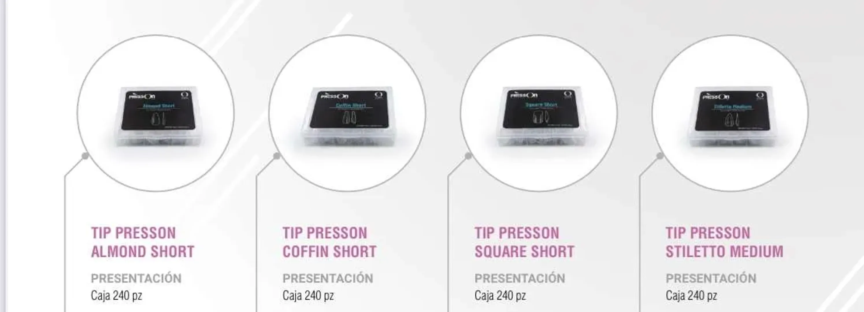 Tips PRESS ON  C/240 SURT