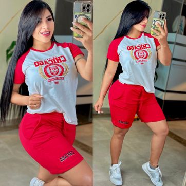 CONJUNTO SHORT GOLD - imagen 1