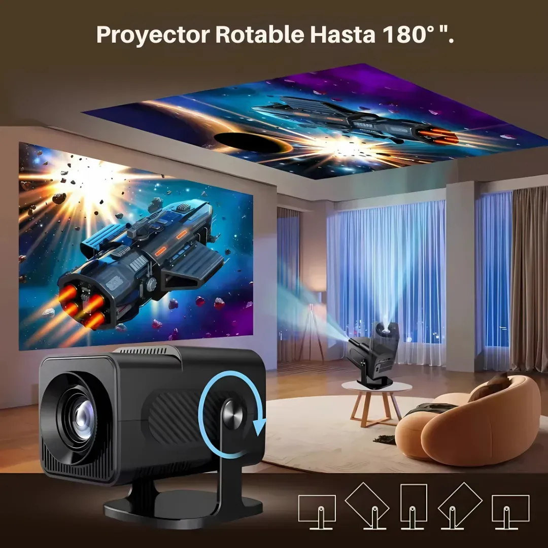 PROYECTOR CON JUEGOS HCS 350 MINI ULTRA HD