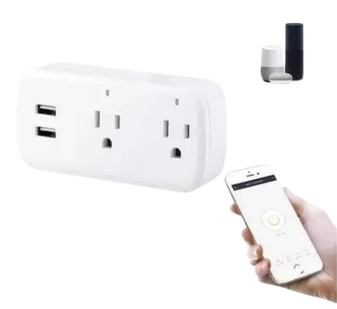 ENCHUFE INTELIGENTE DOBLE