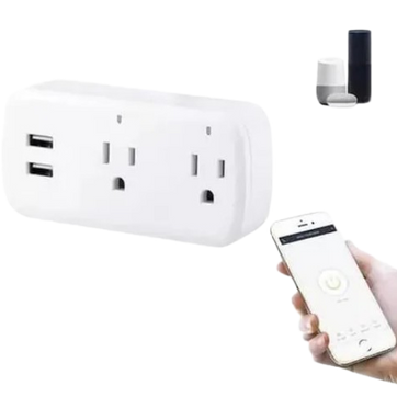 Imagen del producto ENCHUFE INTELIGENTE DOBLE