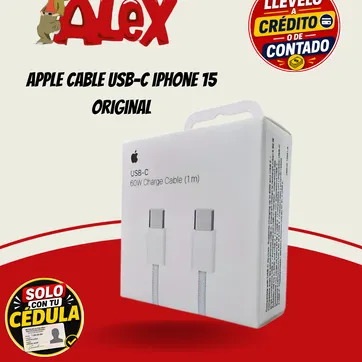 Imagen del producto Apple Cable USB-C iPhone 15 Original