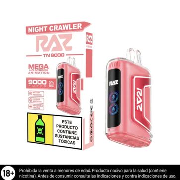 Imagen del producto Raz Tn Night Crawler 9.000 Puffs