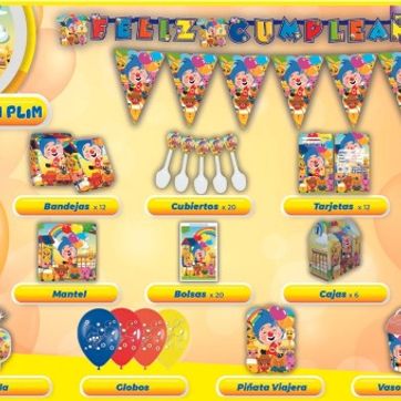 Imagen del producto DECORACIÓN PLIM PLIM 