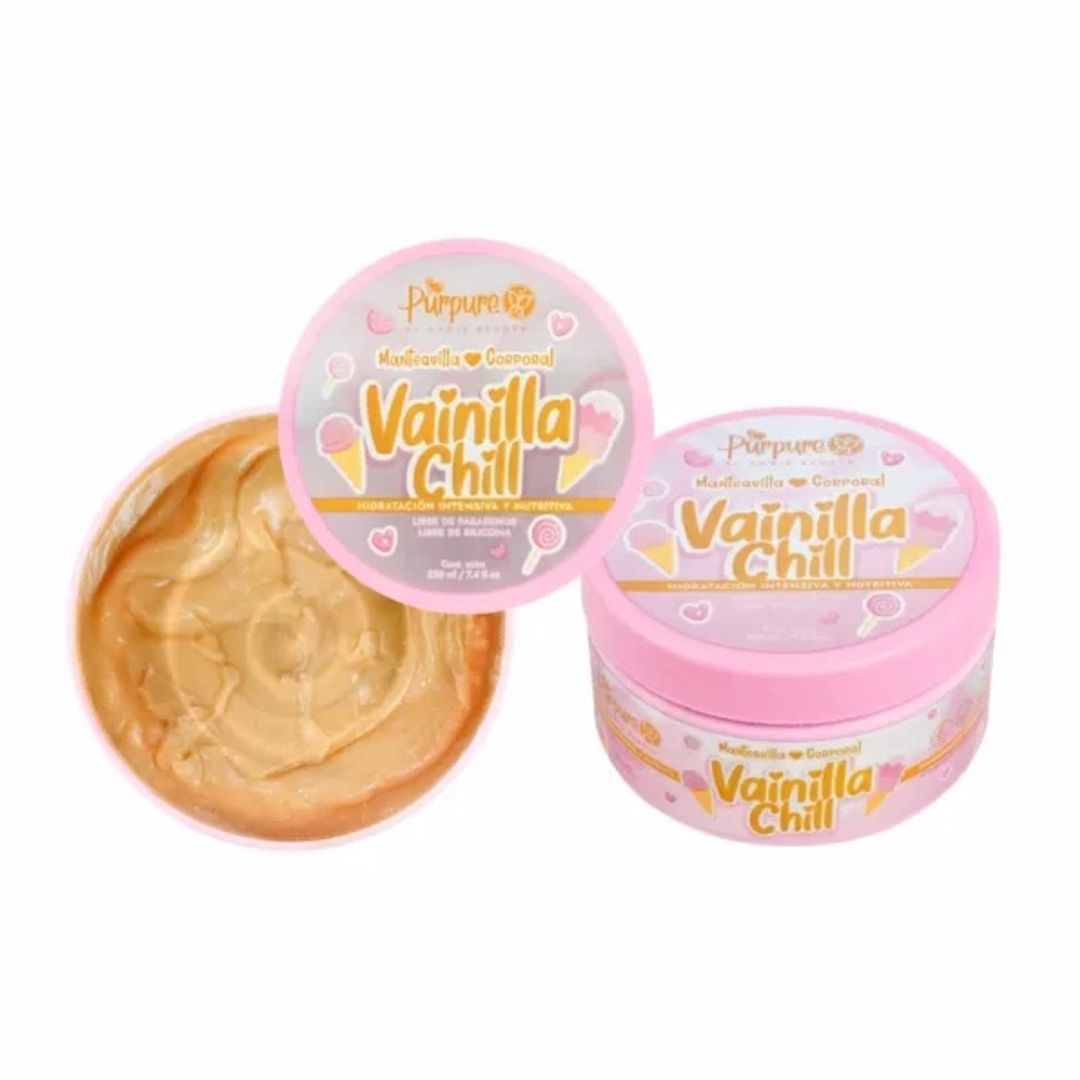 MANTEQUILLA CORPORAL VAINILLA CHILL 220ML PURPURE