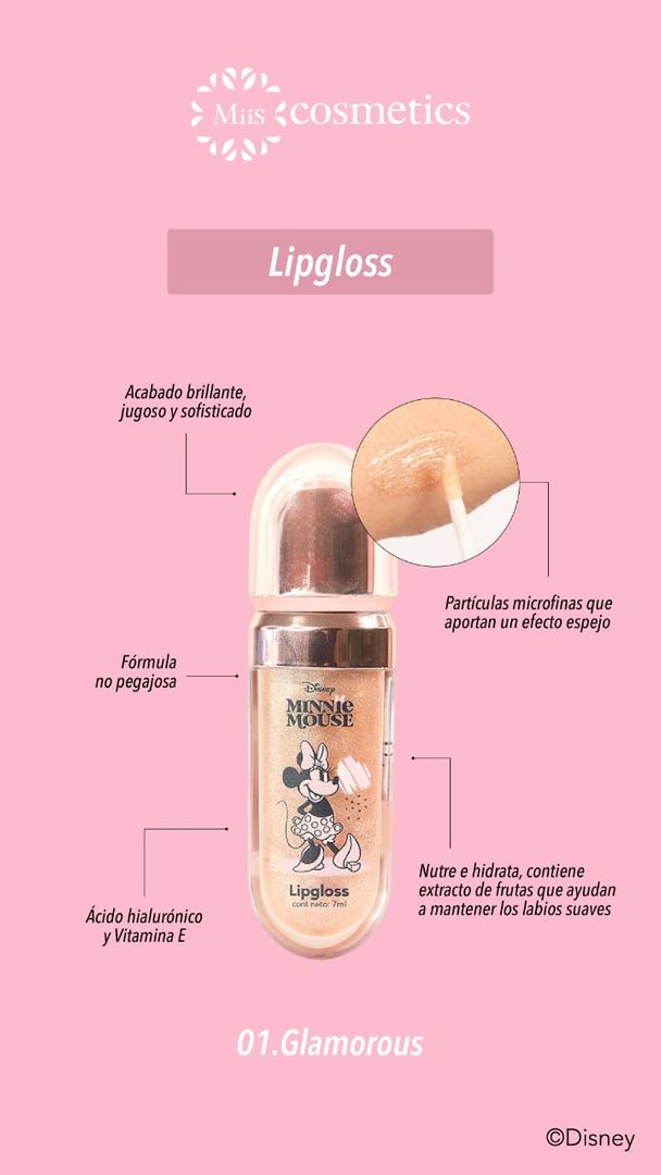 85- GLOSS MINNIE MOUSE CON TONO 