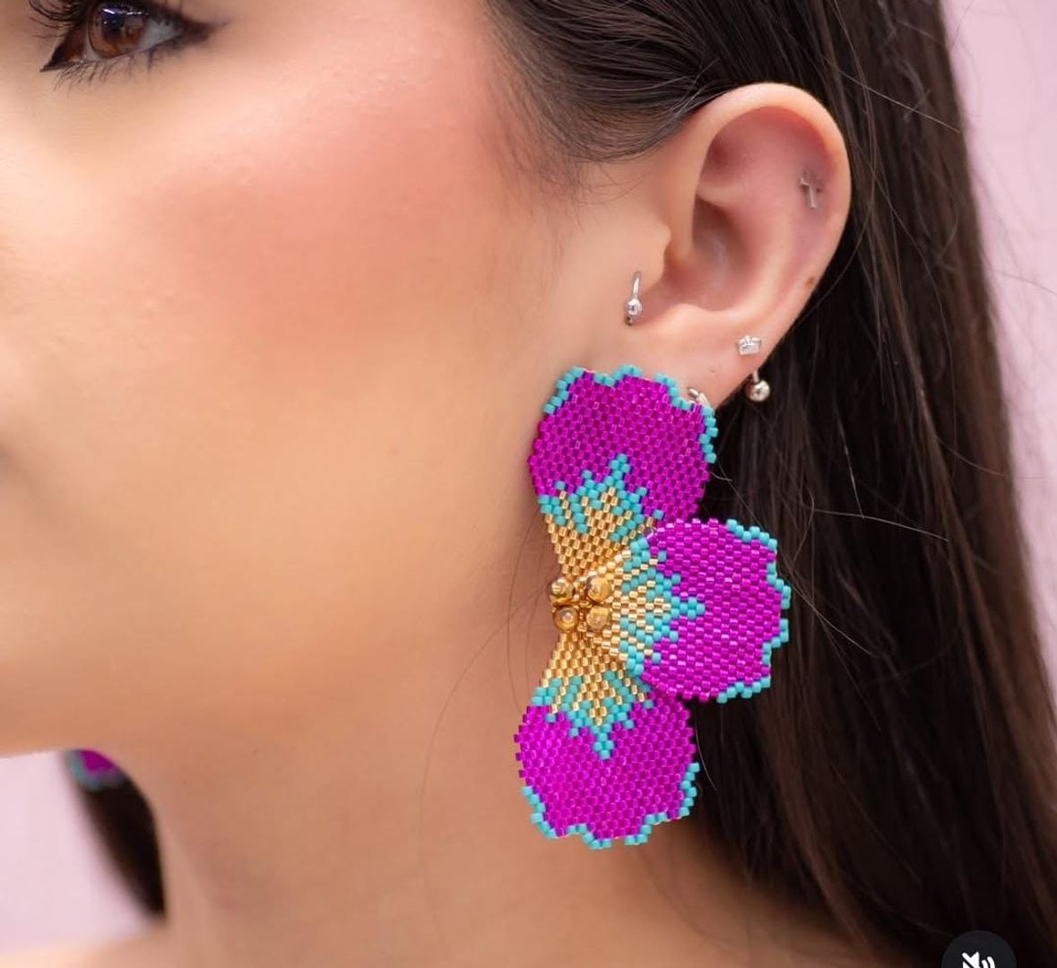 Areta Flor 3 Pétalos Miyuki