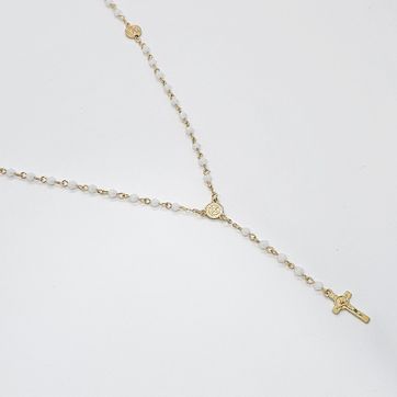 CAMÁNDULA MURANO BLANCA - imagen 1