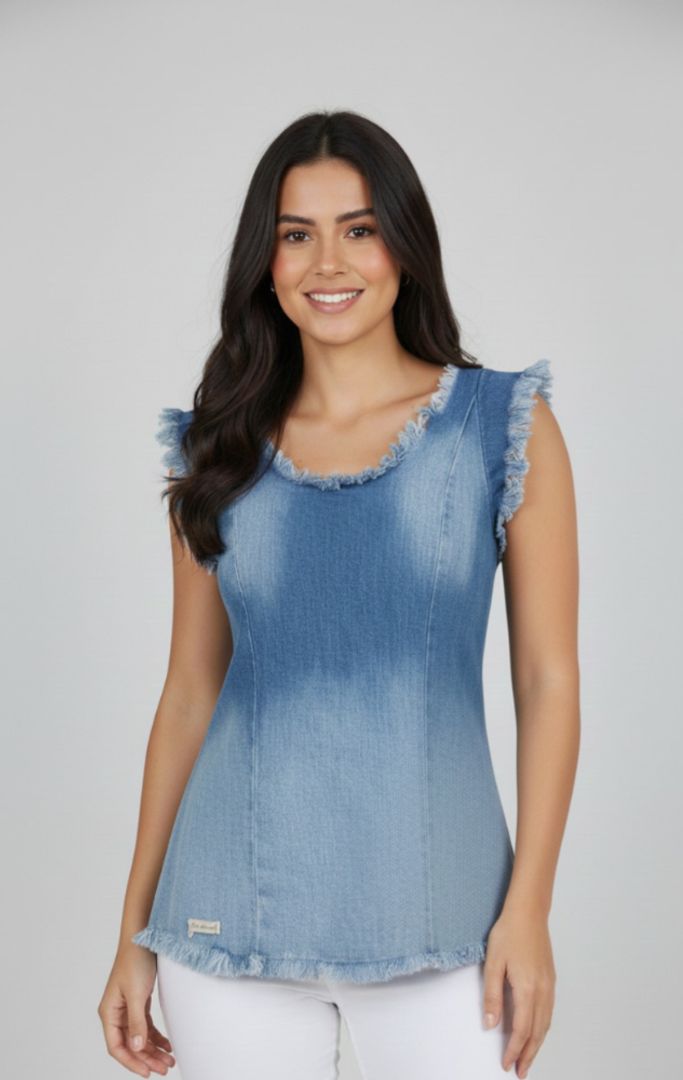 Blusa de jeans