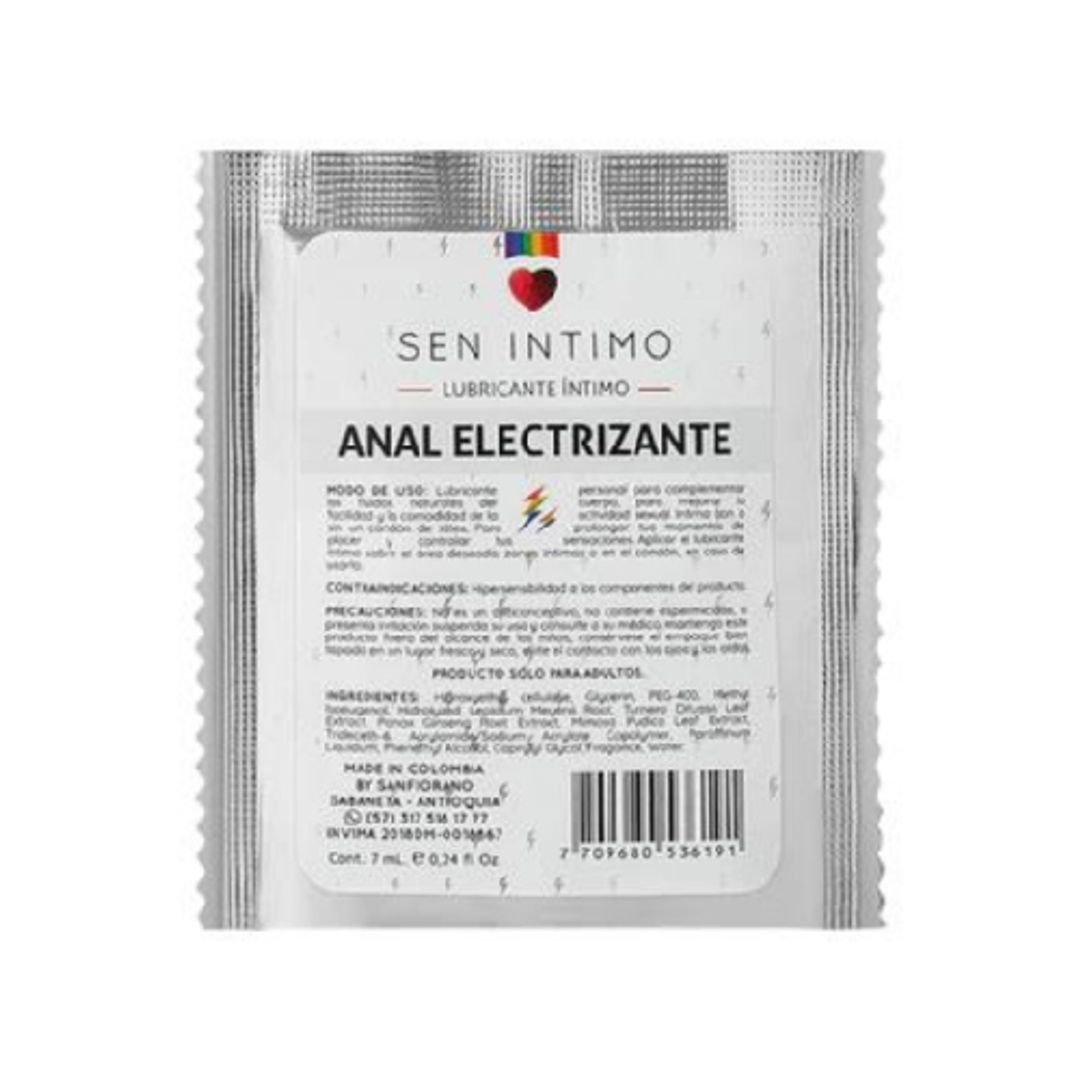 Anal sachet electrizante sen