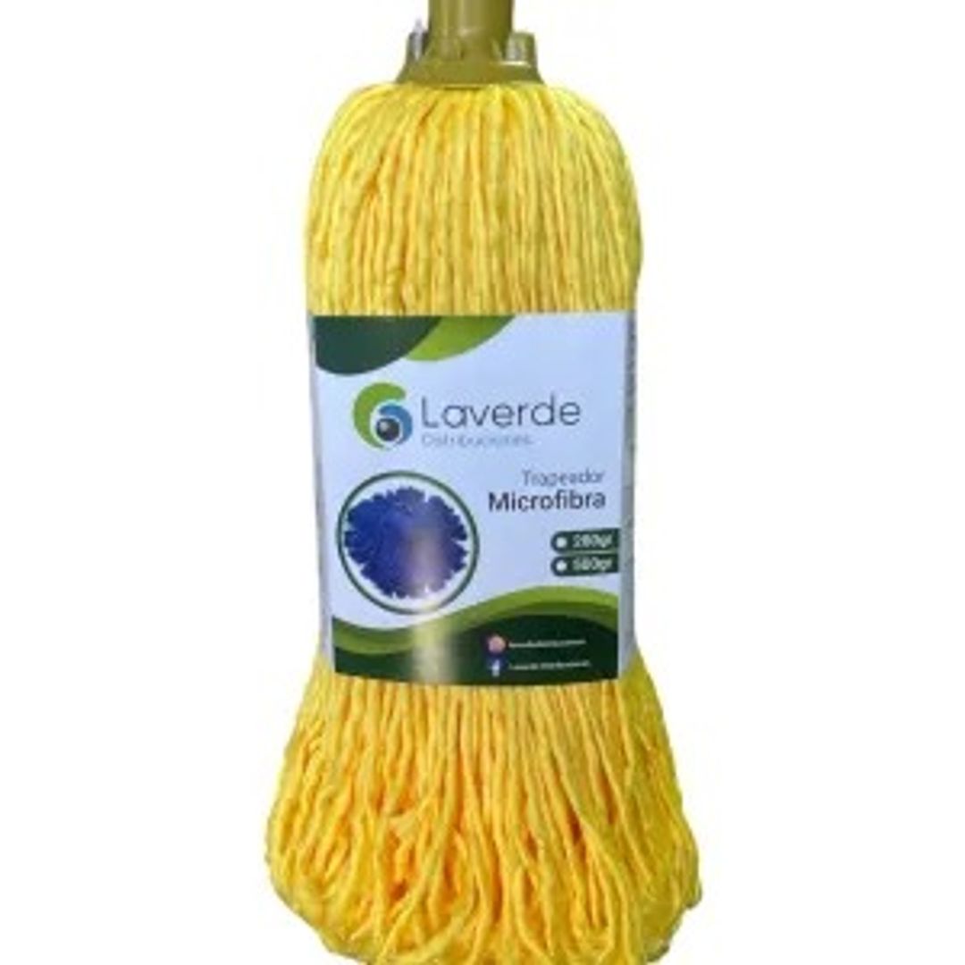 TRAPERO MICROFIBRA AMARILLO 280 GR SIN PALO