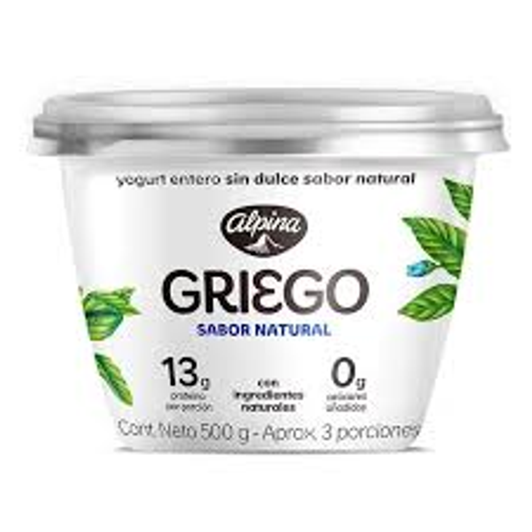 YOGURT GRIEGO NATURAL*500G