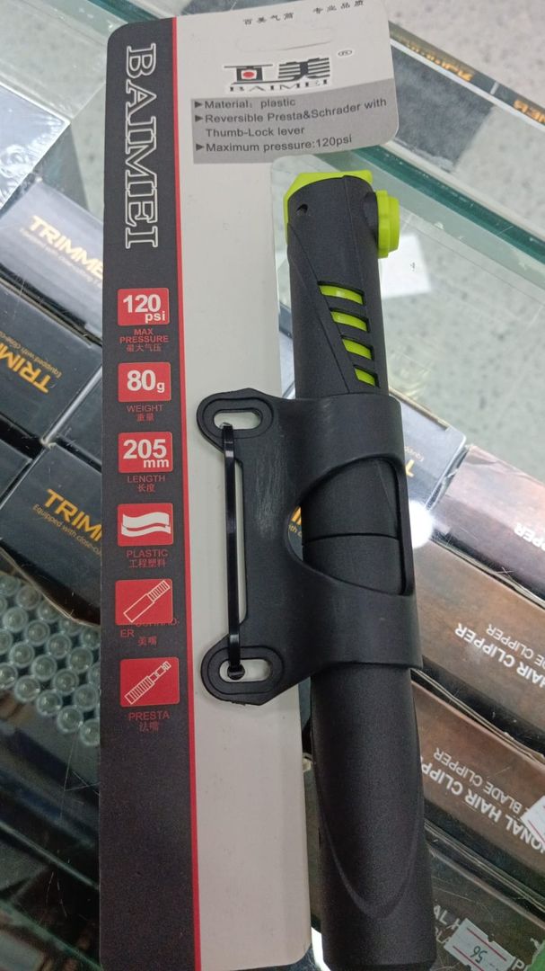 BOMBA PORTÁTIL PARA BICICLETA