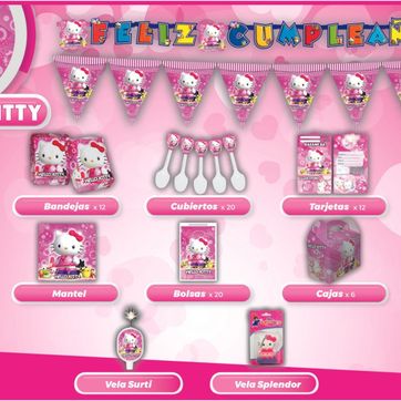 Imagen del producto DECORACIÓN HELLO KITTY 