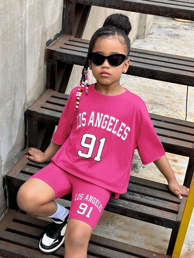 SET CICLISTA + CAMISETA NIÑA