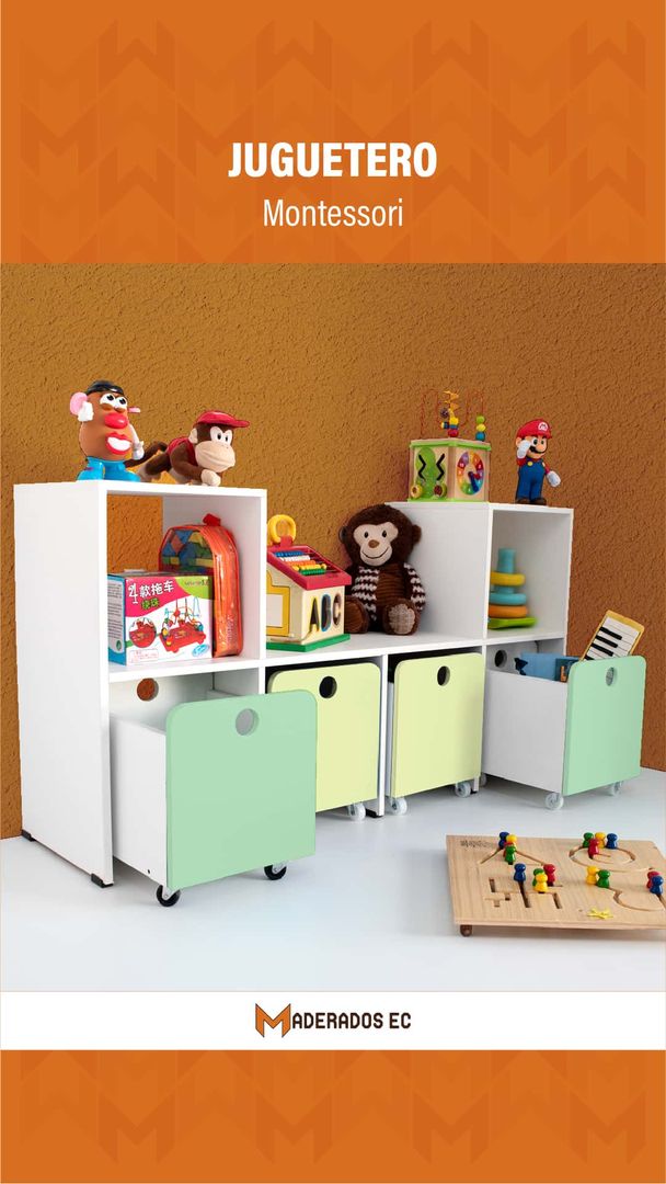 Juguetero - modelo Montessori