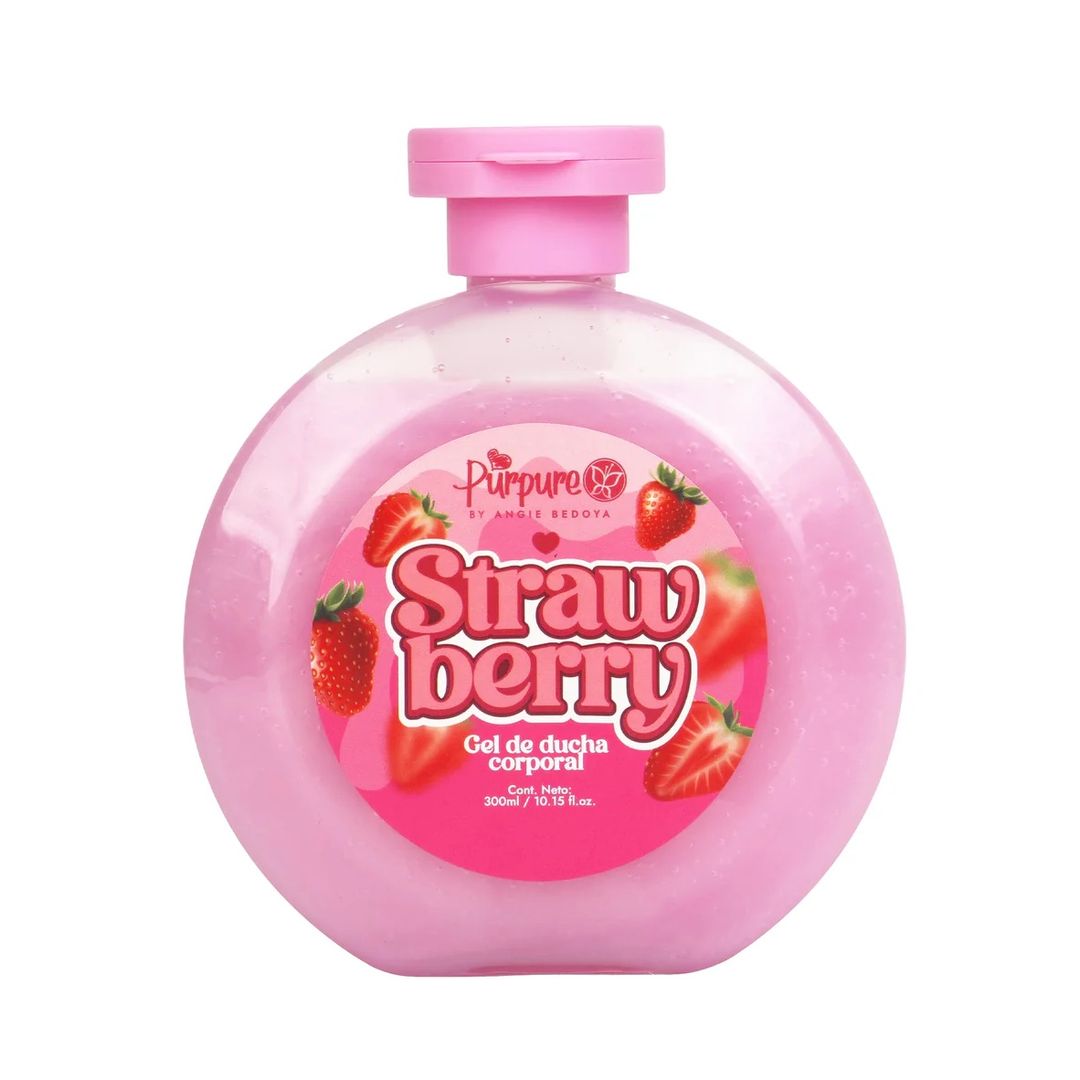 GEL DE DUCHA CORPORAL STRAW BERRY PURPURE