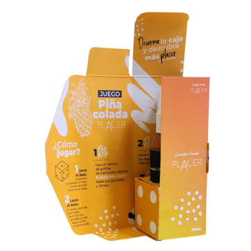 Lubricante Piña Colada + Juego Sensual 60ml - imagen 1