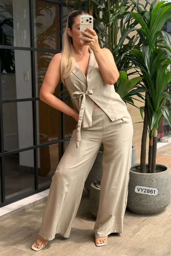 Conjunto de chaleco + pantalón