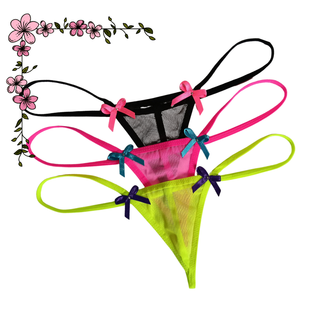 Micro Tanga hilo moños