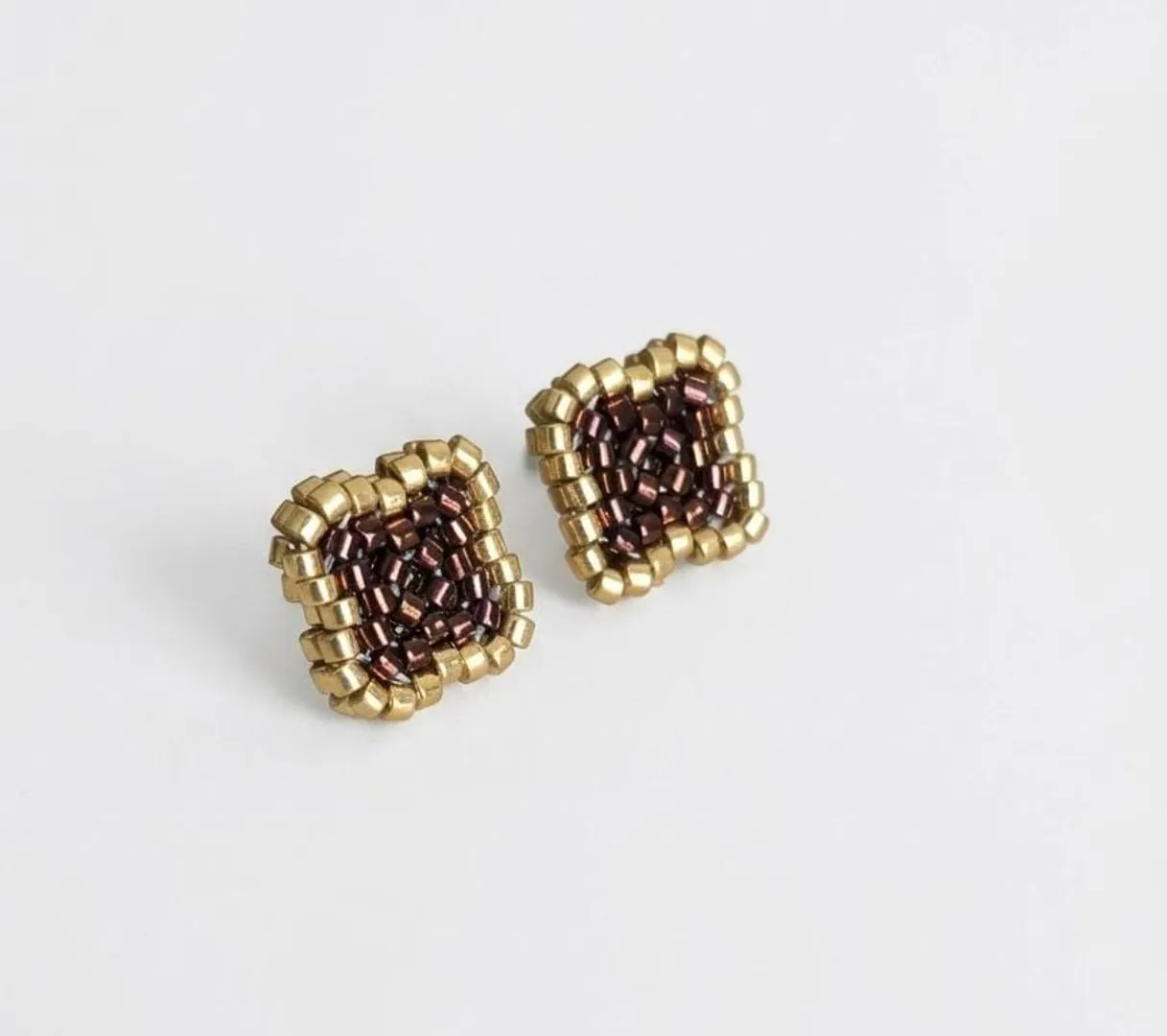 Topo Mini Estrella Doble Miyuki